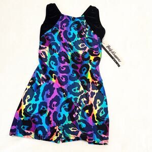 NEW Body Wrappers One Piece Leotard sz 16 Gymnastics Activewear